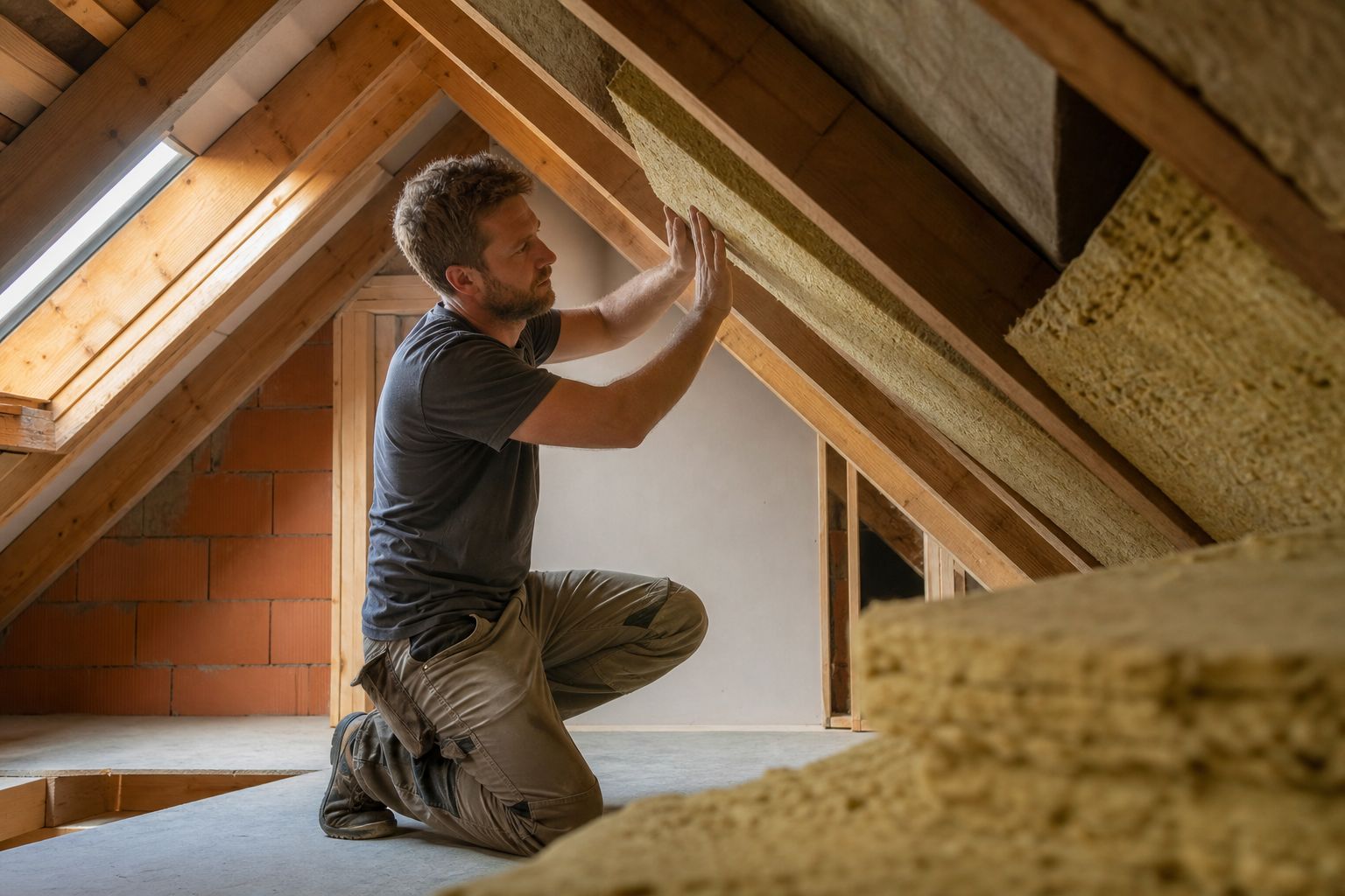 Goed geisoleerde Nederlandse woning